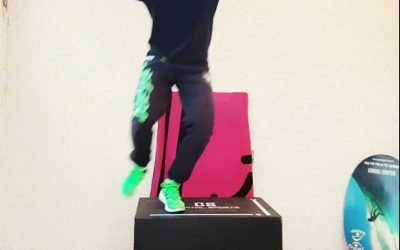 Exercice quadriceps Plyo Box