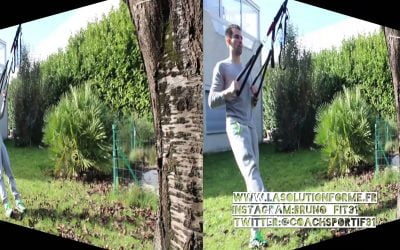 Travail avec sangles (TRX)